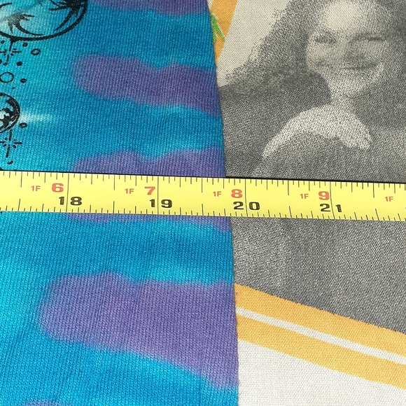 90s Ashbury Haight San Francisco California Psychedelic Hippie Tie Dye Shirt - Picture 7 of 7